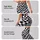 Black White Checkerboard With Cute Cat Faces for Yoga Pilates and Everyday Wear Leggings - 2