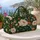 Emerald Peony and Apricot Blooms for Elegant Weekend Travel and Getaways Quilted Weekend Bag - 5