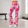 Soft Pink Heart Motifs for Yoga, Pilates and Everyday Wellness for Active Women Leggings - 10