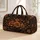 Charcoal Copper Rose Botanicals for Rainy Garden Getaways and Elegant Travel Gifts Quilted Weekend Bag - 1