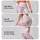 Soft Pink Heart Motifs for Yoga, Pilates, and Everyday Casual Wear for Women Leggings - 2