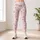 Soft Pink Heart Motifs for Yoga, Pilates, and Everyday Casual Wear for Women Leggings - 4