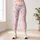 Soft Pink Heart Motifs for Yoga, Pilates, and Everyday Casual Wear for Women Leggings - 6