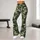 Dark Green Woodland Camouflage for Yoga Pilates and Everyday Activewear Leggings - 10