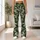 Dark Green Woodland Camouflage for Yoga Pilates and Everyday Activewear Leggings - 11