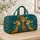 Smiling Yellow And Orange Giraffes For Joyful Garden Strolls And Weekend Escapes Quilted Weekend Bag - 4