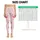 Blush Hearts and Sweet Cherries for Yoga, Pilates, and Relaxed Everyday Outings Leggings - 3