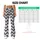 Monochrome Hand-Drawn Zigzag Style for Yoga, Pilates, and Everyday Wear for Women Leggings - 7