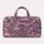 Lilac Scalloped Plum Blossoms for Peaceful Meadow Strolls and Weekend Getaways Quilted Weekend Bag - 6
