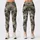 Olive Gray Woodland Camo for Yoga, Pilates, and Everyday Active Lifestyle Wear Leggings - 3