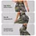 Olive Gray Woodland Camo for Yoga, Pilates, and Everyday Active Lifestyle Wear Leggings - 8