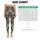 Olive Gray Woodland Camo for Yoga, Pilates, and Everyday Active Lifestyle Wear Leggings - 3