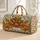 Autumn Turkey Harvest with Pumpkins and Corn for Cozy Seasonal Weekend Getaways Quilted Weekend Bag - 1