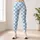 Sky Blue and White Checkerboard Style for Yoga, Pilates, and Everyday Activewear Looks Leggings - 4