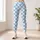 Sky Blue and White Checkerboard Style for Yoga, Pilates, and Everyday Activewear Looks Leggings - 6
