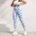 Sky Blue and White Checkerboard Style for Yoga, Pilates, and Everyday Activewear Looks Leggings - 5