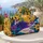Multicolor Patchwork Color Blocks for Bright Weekend Getaways and Everyday Travel Style Quilted Weekend Bag - 5