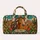 Golden Horse and Desert Cactus Blooms for Memorable Southwestern Escape Adventures Quilted Weekend Bag - 6