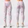 Soft Pink And Teal Polka Dots For Yoga, Pilates, And Everyday Casual Wear For Women Leggings - 3