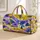 Golden Yellow Lavender Waves for Bright Summer Getaways and Weekend Escapes Quilted Weekend Bag - 1