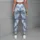 Light Blue Camouflage for Yoga, Pilates, Commuting, and Everyday Wear Leggings - 6