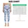 Light Blue Camouflage for Yoga, Pilates, Commuting, and Everyday Wear Leggings - 1
