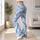 Light Blue Camouflage for Yoga, Pilates, Commuting, and Everyday Wear Leggings - 11