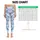 Light Blue Camouflage for Yoga, Pilates, Commuting, and Everyday Wear Leggings - 3