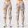 Kawaii Teddy Bear And Blue Paw Prints For Yoga Pilates And Cozy Casual Days Leggings - 1