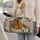 Chestnut Horse And Daisy Garden For Sunny Weekend Escapes And Equestrian Gift Lovers Quilted Weekend Bag - 2