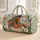 Chestnut Horse And Daisy Garden For Sunny Weekend Escapes And Equestrian Gift Lovers Quilted Weekend Bag - 1