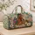 Chestnut Horse And Daisy Garden For Sunny Weekend Escapes And Equestrian Gift Lovers Quilted Weekend Bag - 4