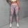 Blush And Sky Blue Hearts For Romantic Yoga, Pilates And Everyday Activewear Style Leggings - 6