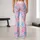 Blush And Sky Blue Hearts For Romantic Yoga, Pilates And Everyday Activewear Style Leggings - 10