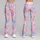 Blush And Sky Blue Hearts For Romantic Yoga, Pilates And Everyday Activewear Style Leggings - 9