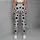 Black White Polka Dots for Yoga Pilates and Everyday Chic Women's Style Leggings - 6