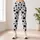 Black White Polka Dots for Yoga Pilates and Everyday Chic Women's Style Leggings - 4