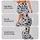 Black White Polka Dots for Yoga Pilates and Everyday Chic Women's Style Leggings - 8