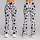 Black White Polka Dots for Yoga Pilates and Everyday Chic Women's Style Leggings - 9