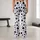 Black White Polka Dots for Yoga Pilates and Everyday Chic Women's Style Leggings - 10