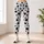 Black White Polka Dots for Yoga Pilates and Everyday Chic Women's Style Leggings - 6