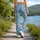 Daisy Star Scatter for Yoga, Running and Everyday Activewear for Women Leggings - 12
