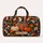 Geometric Pumpkin Leaves and Bow for Cozy Autumn Getaways and Seasonal Travel Lovers Quilted Weekend Bag - 6
