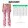 Blush Pink Hearts for Yoga, Pilates, and Everyday Activewear Style Leggings - 7