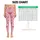 Blush Pink Hearts for Yoga, Pilates, and Everyday Activewear Style Leggings - 3