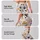 Black Apricot Heart Motifs for Yoga, Pilates and Everyday Casual Style Leggings - 2
