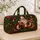 Santa Claus With Gift Sack for Festive Christmas Getaways and Winter Travel Quilted Weekend Bag - 4