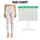Ivory Pinstripes and Tiny Bows for Pilates, Balletcore Fitness and Everyday Athleisure Leggings - 1