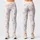 Ivory Pinstripes and Tiny Bows for Pilates, Balletcore Fitness and Everyday Athleisure Leggings - 3