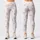 Ivory Pinstripes and Tiny Bows for Pilates, Balletcore Fitness and Everyday Athleisure Leggings - 1